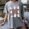 Teaching My Boos Teacher Cute Ghost Groovy Teacher Halloween Women's Comfort Colors T-Shirt Gray Teaching My Boos Teacher Cute Ghost Groovy Teacher Halloween Women's Comfort Colors T-Shirt Gray