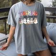 Teaching My Little Boos Teacher Ghost Teacher Halloween For Men Women Kids Women's Comfort Colors T-Shirt Gray
