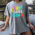 Team 1st Grade Crew Back To School 1st Grade Teacher Kids Women's Comfort Colors T-Shirt Gray Team 1st Grade Crew Back To School 1st Grade Teacher Kids Women's Comfort Colors T-Shirt Gray