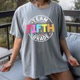 Team Fifth Grade Teacher Back To School 5th Grade Squad Kids Women's Comfort Colors T-Shirt Gray