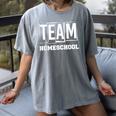 Team Homeschool Homeschooler Homeschooling Teacher Mom Kids Women's Comfort Colors T-Shirt Gray Team Homeschool Homeschooler Homeschooling Teacher Mom Kids Women's Comfort Colors T-Shirt Gray