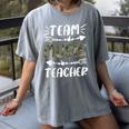 Team Music Teacher Camo Teacher Student Back To School Women's Comfort Colors T-Shirt Gray Team Music Teacher Camo Teacher Student Back To School Women's Comfort Colors T-Shirt Gray