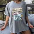 Team Sped Sped Teacher Special Education Teacher Team Women's Comfort Colors T-Shirt Gray
