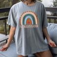Technology Teacher Rainbow Appreciation Day Back To School For Men Women Women's Comfort Colors T-Shirt Gray