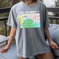Tell Me About It Speech Language Pathology AAC Sped Teacher Women's Comfort Colors T-Shirt Gray Tell Me About It Speech Language Pathology AAC Sped Teacher Women's Comfort Colors T-Shirt Gray