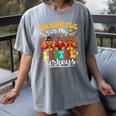 Thankful For My Little Turkeys Teacher Thanksgiving Teachers Women's Comfort Colors T-Shirt Gray Thankful For My Little Turkeys Teacher Thanksgiving Teachers Women's Comfort Colors T-Shirt Gray