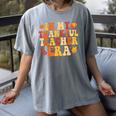 In My Thankful Teacher Era Autumn Thanksgiving Fall Season Women's Comfort Colors T-Shirt Gray In My Thankful Teacher Era Autumn Thanksgiving Fall Season Women's Comfort Colors T-Shirt Gray