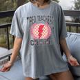 Tired Teachers Club Study Lover School Apparel Women's Comfort Colors T-Shirt Gray