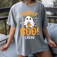 Toddler Boo Crew Babysitters Daycare Teacher Halloween Party Women's Comfort Colors T-Shirt Gray Toddler Boo Crew Babysitters Daycare Teacher Halloween Party Women's Comfort Colors T-Shirt Gray