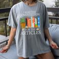 History Teacher I Read The Constitution For The Articles For Men Women Women's Comfort Colors T-Shirt Gray