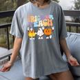 Trick Or Teach Cute Halloween Teacher Women's Comfort Colors T-Shirt Gray Trick Or Teach Cute Halloween Teacher Women's Comfort Colors T-Shirt Gray