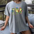 Trio Cute Frogs Welcome Back To School Teachers Girls Boys Women's Comfort Colors T-Shirt Gray