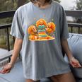 Turkey Read Books Reading Fall Thanksgiving Teacher Women's Comfort Colors T-Shirt Gray Turkey Read Books Reading Fall Thanksgiving Teacher Women's Comfort Colors T-Shirt Gray