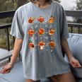 Turkey Squad Music Note Music Teacher Thanksgiving Women's Comfort Colors T-Shirt Gray