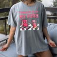 Twinning With My Para Teacher Matching Paraprofessional 70s For Men Women Women's Comfort Colors T-Shirt Gray Twinning With My Para Teacher Matching Paraprofessional 70s For Men Women Women's Comfort Colors T-Shirt Gray