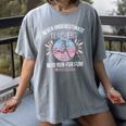 Never Underestimate Teachers Who Runs For Fun Running Teache Women's Comfort Colors T-Shirt Gray Never Underestimate Teachers Who Runs For Fun Running Teache Women's Comfort Colors T-Shirt Gray