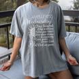 Wellness Wednesday Nurse Counselor Teacher Quotes Women's Comfort Colors T-Shirt Gray
