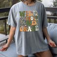 Wild About 2nd Grade Teacher Student First Day Of School Women's Comfort Colors T-Shirt Gray Wild About 2nd Grade Teacher Student First Day Of School Women's Comfort Colors T-Shirt Gray