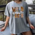 Wild About Pre-K Teacher Student First Day Of Kindergarten Women's Comfort Colors T-Shirt Gray Wild About Pre-K Teacher Student First Day Of Kindergarten Women's Comfort Colors T-Shirt Gray