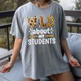 Wild About My Students School Teachers And Students Women's Comfort Colors T-Shirt Gray Wild About My Students School Teachers And Students Women's Comfort Colors T-Shirt Gray
