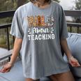 Wild About Teaching Teacher Lover Animals Leopard Zebra Women's Comfort Colors T-Shirt Gray Wild About Teaching Teacher Lover Animals Leopard Zebra Women's Comfort Colors T-Shirt Gray