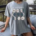 Women Science Teacher Moon Phases Scientist Back To School Women's Comfort Colors T-Shirt Gray Women Science Teacher Moon Phases Scientist Back To School Women's Comfort Colors T-Shirt Gray