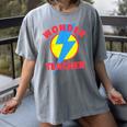 Wonder Teacher Teacher Halloween Tshirt Women's Comfort Colors T-Shirt Gray Wonder Teacher Teacher Halloween Tshirt Women's Comfort Colors T-Shirt Gray