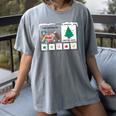 I Am Working For Christmas Break Special Education Teacher Women's Comfort Colors T-Shirt Gray