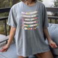 In A World Where You Can Be Anything Be Kind Girls Teachers Women's Comfort Colors T-Shirt Gray In A World Where You Can Be Anything Be Kind Girls Teachers Women's Comfort Colors T-Shirt Gray