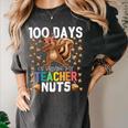 100 Days Of Driving My Teacher Nuts Dabbing Squirrel School Women's Comfort Colors T-Shirt Pepper