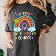 100th Day Of School Rainbow Happy 100 Days Smarter Teacher Women's Comfort Colors T-Shirt Pepper 100th Day Of School Rainbow Happy 100 Days Smarter Teacher Women's Comfort Colors T-Shirt Pepper