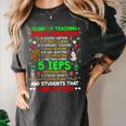 12 Days Of Teaching Special Education IEPS SPED Teacher Xmas Women's Comfort Colors T-Shirt Pepper 12 Days Of Teaching Special Education IEPS SPED Teacher Xmas Women's Comfort Colors T-Shirt Pepper