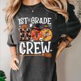 1st Grade Boo Crew Cute Ghost Halloween Teacher Kids Women's Comfort Colors T-Shirt Pepper 1st Grade Boo Crew Cute Ghost Halloween Teacher Kids Women's Comfort Colors T-Shirt Pepper