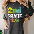2nd Grade Team T-Shirt 2nd Grade Squad Teacher Women's Comfort Colors T-Shirt Pepper 2nd Grade Team T-Shirt 2nd Grade Squad Teacher Women's Comfort Colors T-Shirt Pepper