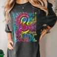 3rd Grade Typography Team Third Grade Teacher Back To School Women's Comfort Colors T-Shirt Pepper