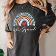 4K Squad Crew Team Teacher Kindergarten Kinder Elementary Women's Comfort Colors T-Shirt Pepper 4K Squad Crew Team Teacher Kindergarten Kinder Elementary Women's Comfort Colors T-Shirt Pepper