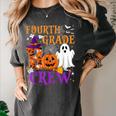 4th Grade Boo Crew Teacher Student Halloween Costume Women's Comfort Colors T-Shirt Pepper