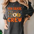 4th Grade Boo Crew Teacher Student Halloween Women's Comfort Colors T-Shirt Pepper