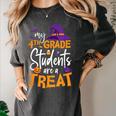 My 4th Grade Students Are a Treat Teacher Halloween Witch For Men Women Kids Women's Comfort Colors T-Shirt Pepper My 4th Grade Students Are a Treat Teacher Halloween Witch For Men Women Kids Women's Comfort Colors T-Shirt Pepper