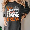 5th Grade Boo Crew Teachers Students Ghost Halloween Women's Comfort Colors T-Shirt Pepper