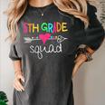 5th Grade Squad Fifth Teacher Student Team Back To School Women's Comfort Colors T-Shirt Pepper 5th Grade Squad Fifth Teacher Student Team Back To School Women's Comfort Colors T-Shirt Pepper