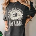 5th Grade Teacher By Day Witch By Night Halloween Women's Comfort Colors T-Shirt Pepper 5th Grade Teacher By Day Witch By Night Halloween Women's Comfort Colors T-Shirt Pepper