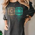 6 7 Science Chemistry Teacher Periodic Table Meme Women's Comfort Colors T-Shirt Pepper