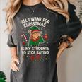 6-7 Students Saying 67 Xmas Six Seven Teacher Christmas Women's Comfort Colors T-Shirt Pepper 6-7 Students Saying 67 Xmas Six Seven Teacher Christmas Women's Comfort Colors T-Shirt Pepper