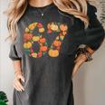 67 6 7 Fall Leaves For Teachers 67 Teacher Women's Comfort Colors T-Shirt Pepper