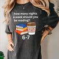 67 Meme English Teacher Reading Book Lover Humor Women's Comfort Colors T-Shirt Pepper 67 Meme English Teacher Reading Book Lover Humor Women's Comfort Colors T-Shirt Pepper