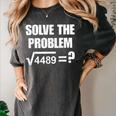 67 Meme Math Six Seven Teacher Brainrot Joke Women's Comfort Colors T-Shirt Pepper