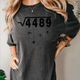 67 Meme Math Teacher 6 7 Halloween Spiders Square Root 4489 Women's Comfort Colors T-Shirt Pepper