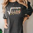 67 Meme Square Root 4489 Slang Math Teacher Christmas Women's Comfort Colors T-Shirt Pepper
