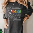 67 Meme Square Root 4489 Slang Six Seven Math Teacher Women's Comfort Colors T-Shirt Pepper